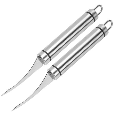 NUOLUX 2pcs Multi-purpose Shrimp Line Shears Stainless Steel Food Scissors Shrimp Peeler Prawn Shells Remover for Home Kitchen Restaurant
NUOLUX 2pcs Multi-purpose Shrimp Line Shears Stainless Steel Food Scissors Shrimp Peeler Prawn Shells Remover for Home Kitchen Restaurant