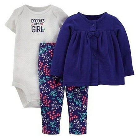 Just One You Made By Carter s Baby Girls Infant 3 Piece Set Daddy s Little Girl (3Months)
Just One You Made By Carter s Baby Girls Infant 3 Piece Set Daddy s Little Girl (3Months)