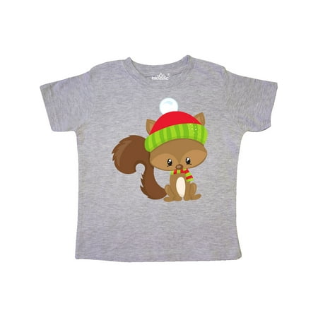Inktastic Cute Squirrel Squirrel With Hat Scarf Fluffy Tail Gift Toddler Boy or Toddler Girl T-Shirt
Inktastic Cute Squirrel Squirrel With Hat Scarf Fluffy Tail Gift Toddler Boy or Toddler Girl T-Shirt