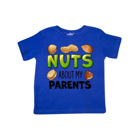 Inktastic Nuts About My Parents Peanut Almond Pistachio Gift Toddler Boy or Toddler Girl T-Shirt
Inktastic Nuts About My Parents Peanut Almond Pistachio Gift Toddler Boy or Toddler Girl T-Shirt