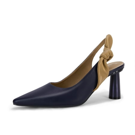 Women s Pointed Toe Slingback High Heels Strap Slip On Chunky Heels Faux Leather Dress Sandals
Women s Pointed Toe Slingback High Heels Strap Slip On Chunky Heels Faux Leather Dress Sandals