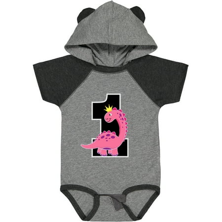 Inktastic Dinosaur Girls 1st Birthday Outfit Gift Baby Girl Bodysuit