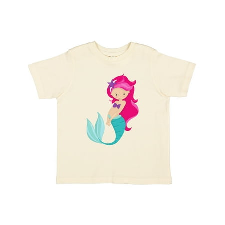 Inktastic Cute Little Mermaid Pink Hair Purple Sea Star Gift Toddler Toddler Girl T-Shirt
Inktastic Cute Little Mermaid Pink Hair Purple Sea Star Gift Toddler Toddler Girl T-Shirt