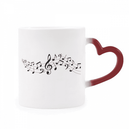 Energetic Music 5-le Staff Heat Sensitive Mug Red Color Changing Stoneware Cup
Energetic Music 5-le Staff Heat Sensitive Mug Red Color Changing Stoneware Cup