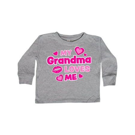 Inktastic My Grandma Loves Me with Hearts and Kiss Gift Toddler Boy or Toddler Girl Long Sleeve T-Shirt
Inktastic My Grandma Loves Me with Hearts and Kiss Gift Toddler Boy or Toddler Girl Long Sleeve T-Shirt