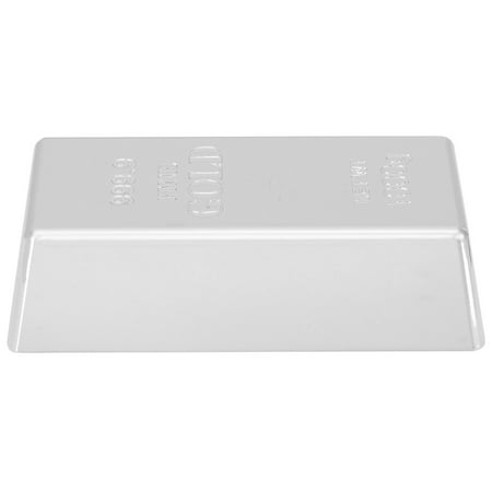 Simulated Silver Bar Children Silver Bar Playthings Fake Silver Model Toy Kids Accessory
Simulated Silver Bar Children Silver Bar Playthings Fake Silver Model Toy Kids Accessory