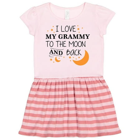 Inktastic I Love My Grammy To The Moon and Back Gift Toddler Girl Dress
Inktastic I Love My Grammy To The Moon and Back Gift Toddler Girl Dress