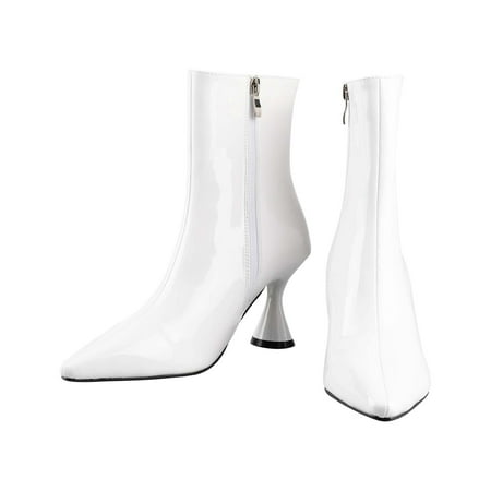 jsaierl Fashion Candy-colored Shoes Patent Leather Women s Boots Pointed Toe Side Zipper High-heeled Ankle Boots
jsaierl Fashion Candy-colored Shoes Patent Leather Women s Boots Pointed Toe Side Zipper High-heeled Ankle Boots