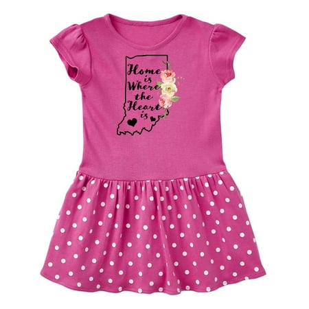Inktastic Indiana Home is Where the Heart is with Watercolor Floral Gift Baby Girl Dress
Inktastic Indiana Home is Where the Heart is with Watercolor Floral Gift Baby Girl Dress