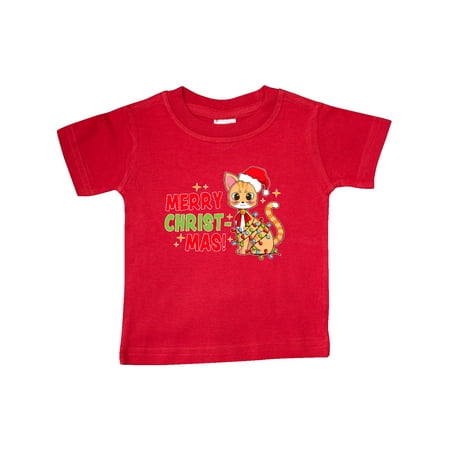 Inktastic Merry Christmas Cute Cat with Colorful Lights Gift Baby Boy or Baby Girl T-Shirt
Inktastic Merry Christmas Cute Cat with Colorful Lights Gift Baby Boy or Baby Girl T-Shirt