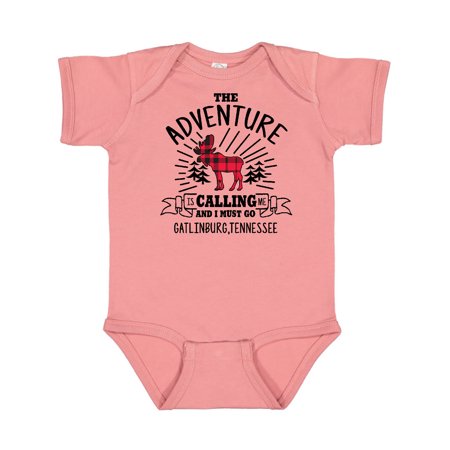Inktastic Gatlinburg Tennessee The Adventure is Calling and I Must Go Gift Baby Boy or Baby Girl Bodysuit
Inktastic Gatlinburg Tennessee The Adventure is Calling and I Must Go Gift Baby Boy or Baby Girl Bodysuit