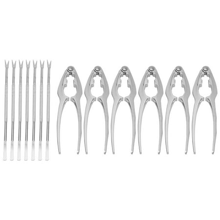 Forks Seafood Tools Set Including 7 Forks and 6 Lobster Crab Crackers Nut Clip Nut Set Seafood Tool Kit Nut Tool
Forks Seafood Tools Set Including 7 Forks and 6 Lobster Crab Crackers Nut Clip Nut Set Seafood Tool Kit Nut Tool