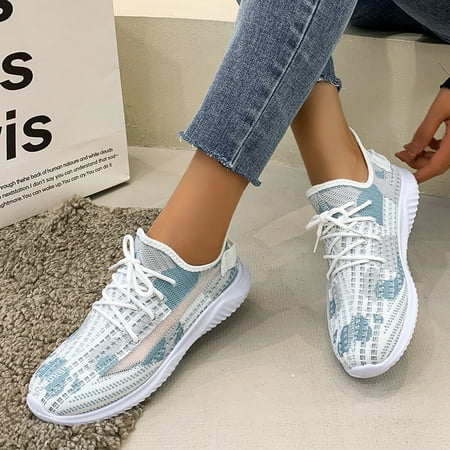 Women‘s Outdoor Leisure Knit Sneakers Breathable Soft Bottom Low Top Casual Shoes Women‘s Sports Shoes
Women‘s Outdoor Leisure Knit Sneakers Breathable Soft Bottom Low Top Casual Shoes Women‘s Sports Shoes