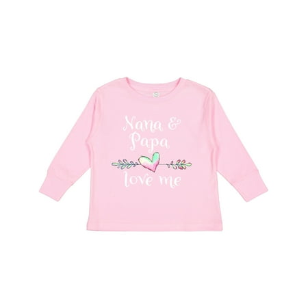 Inktastic Nana and Papa Love Me- Heart Grandchild Gift Toddler Boy or Toddler Girl Long Sleeve T-Shirt
Inktastic Nana and Papa Love Me- Heart Grandchild Gift Toddler Boy or Toddler Girl Long Sleeve T-Shirt