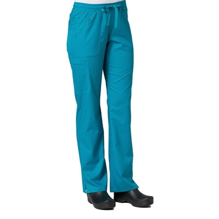 EON Women s COOLMAX Elastic Waistband Cargo Scrub Pant
