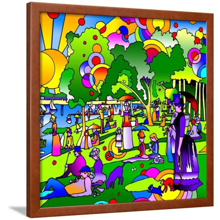Grande Jatte Framed Print Wall Art By Howie Green