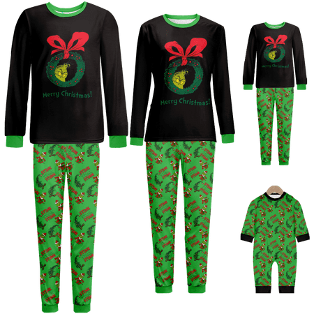 Family Christmas Pajamas Set Merry Christmas Monster Print Sizes for Adult-Kids-Baby-Pet Top and Pants Bodysuits Pajamas Set
Family Christmas Pajamas Set Merry Christmas Monster Print Sizes for Adult-Kids-Baby-Pet Top and Pants Bodysuits Pajamas Set