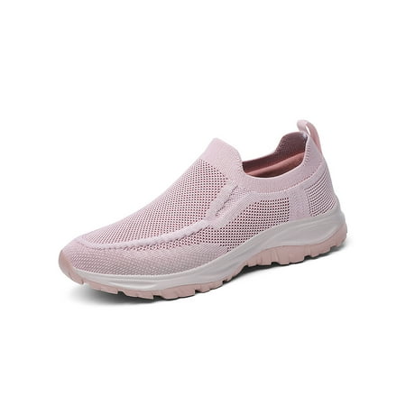 Colisha Womens Walking Shoe Slip On Shoes Knit Upper Sneaker Unisex Non-slip Flats Wide Width Casual Pink 9
Colisha Womens Walking Shoe Slip On Shoes Knit Upper Sneaker Unisex Non-slip Flats Wide Width Casual Pink 9