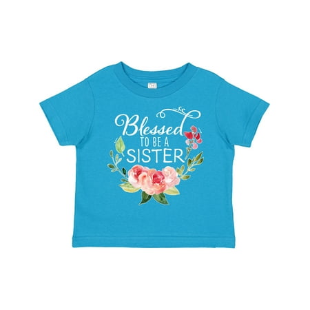 Inktastic Blessed to Be a Sister with Pink Flowers Gift Toddler Boy or Toddler Girl T-Shirt
Inktastic Blessed to Be a Sister with Pink Flowers Gift Toddler Boy or Toddler Girl T-Shirt