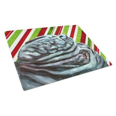 Carolines Treasures LH9589LCB Neapolitan Mastiff Candy Cane Holiday Christmas Glass Cutting Board Large 12H x 16W
Carolines Treasures LH9589LCB Neapolitan Mastiff Candy Cane Holiday Christmas Glass Cutting Board Large 12H x 16W