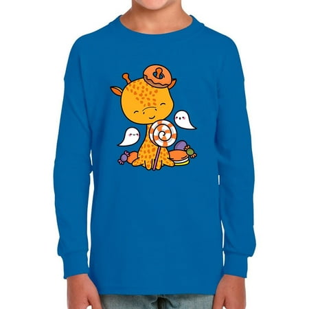 Cute Giraffe Ghosts And Candy Long Sleeve Toddler -Image by Shutterstock 3 Toddler
Cute Giraffe Ghosts And Candy Long Sleeve Toddler -Image by Shutterstock 3 Toddler