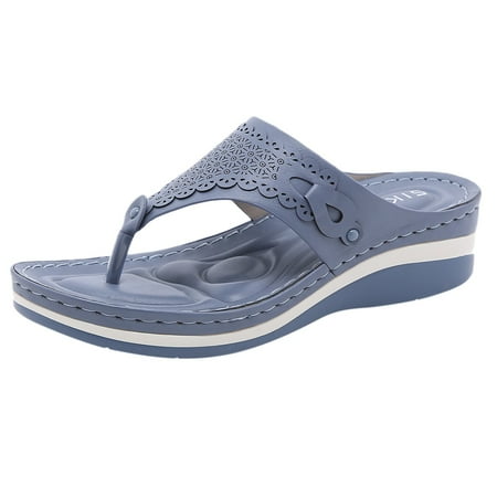 Youmylove Slippers Women Casual Flip Flops Sandals Wedge Shoes Summer Comfy Beach Outdoor Walking Footwear
Youmylove Slippers Women Casual Flip Flops Sandals Wedge Shoes Summer Comfy Beach Outdoor Walking Footwear