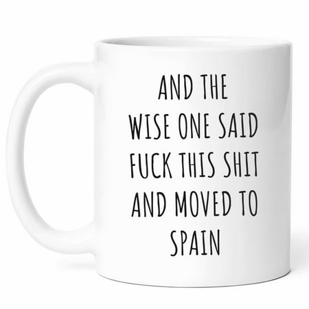 Moving To Spain Mug - Relocating Coffee Cup - Funny Gift For Spanish Culture Enthusiasts - Spain Souvenir - Madrid Pride Keepsake - 11oz Ceramic Mug For Housewarming 
Moving To Spain Mug - Relocating Coffee Cup - Funny Gift For Spanish Culture Enthusiasts - Spain Souvenir - Madrid Pride Keepsake - 11oz Ceramic Mug For Housewarming