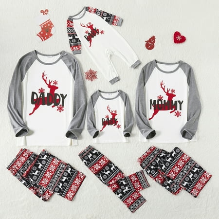 PatPat Christmas Matching Family Pajamas Set Reindeer Letter Print Long Sleeve Nightshirt with Sleeping Pants Holiday Xmas Sleepwear Jammies for Dad Mom Kids Baby Jumpsuit Onesise Flame resistant
PatPat Christmas Matching Family Pajamas Set Reindeer Letter Print Long Sleeve Nightshirt with Sleeping Pants Holiday Xmas Sleepwear Jammies for Dad Mom Kids Baby Jumpsuit Onesise Flame resistant