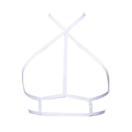 Toma Cage Bras Gothic style Valentine Gift Premium Material Cupless Assorted Colors Romantic Air Underwear Passionate Harness Bra White
Toma Cage Bras Gothic style Valentine Gift Premium Material Cupless Assorted Colors Romantic Air Underwear Passionate Harness Bra White