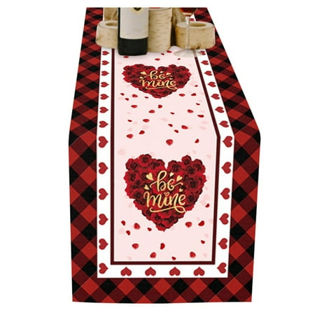Valentine s Day Tablecloth Wedding Party Heart Tablecloth Table Runner 108 Inch Long Non-Slip Dining Table Runners
Valentine s Day Tablecloth Wedding Party Heart Tablecloth Table Runner 108 Inch Long Non-Slip Dining Table Runners