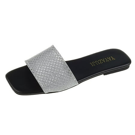KaLI_store Slip on Shoes Women Women s Memory Foam Open Toe Slide Slippers Ladies House Shoes Spa Slippers with Indoor Outdoor Anti-Skid Rubber Sole Black
KaLI_store Slip on Shoes Women Women s Memory Foam Open Toe Slide Slippers Ladies House Shoes Spa Slippers with Indoor Outdoor Anti-Skid Rubber Sole Black