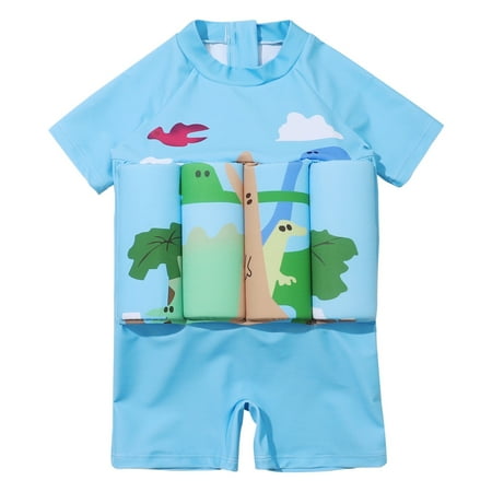 GYRATEDREAM 2-6Y Kid Boy Girl Short Sleeve One Piece Swimsuit Float Suit Swim Vest Buoyancy Bathing Suit
GYRATEDREAM 2-6Y Kid Boy Girl Short Sleeve One Piece Swimsuit Float Suit Swim Vest Buoyancy Bathing Suit