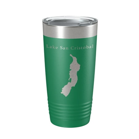 Lake San Cristobal Map Tumbler Travel Mug Insulated Laser Engraved Coffee Cup Colorado 20 oz Green
Lake San Cristobal Map Tumbler Travel Mug Insulated Laser Engraved Coffee Cup Colorado 20 oz Green