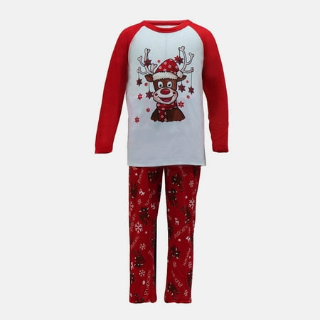 Leutsin Parent-child Attire Christmas Suits Patchwork Plaid Printed Homewear Round Neck Long Sleeve Pajamas Two-piece Kids Sets
Leutsin Parent-child Attire Christmas Suits Patchwork Plaid Printed Homewear Round Neck Long Sleeve Pajamas Two-piece Kids Sets