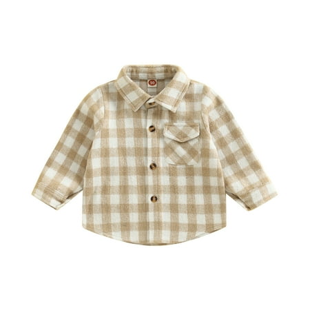 Sunisery Toddler Kids Baby Girls Boys Spring Autumn Shirt Long Sleeve Button Down Plaid Tops Coat
Sunisery Toddler Kids Baby Girls Boys Spring Autumn Shirt Long Sleeve Button Down Plaid Tops Coat