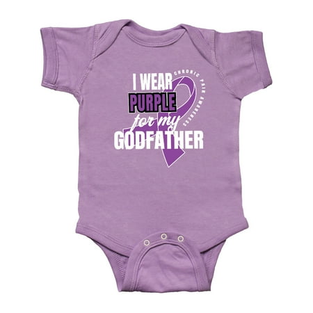 Inktastic Chronic Pain I Wear Purple For My Godfather Gift Baby Boy or Baby Girl Bodysuit
Inktastic Chronic Pain I Wear Purple For My Godfather Gift Baby Boy or Baby Girl Bodysuit