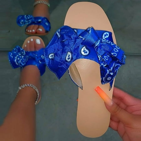 KKCXFJX slippers for women Womens Flip Flop Bowknot Casual Shoes Beach Slippers Comfy Slip On Flats Sandals Slippers
KKCXFJX slippers for women Womens Flip Flop Bowknot Casual Shoes Beach Slippers Comfy Slip On Flats Sandals Slippers