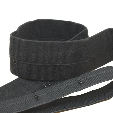 Black Hook & Eye Tape - Continuous - 2 Spacing - Thicker - Lingerie Design DIY Bra Supplies
Black Hook & Eye Tape - Continuous - 2 Spacing - Thicker - Lingerie Design DIY Bra Supplies