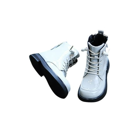 GENILU Unisex Kids Slip Resistant Comfort Winter Shoes Flat Casual Mid Calf Patent Leather Booties Grey 7C
GENILU Unisex Kids Slip Resistant Comfort Winter Shoes Flat Casual Mid Calf Patent Leather Booties Grey 7C
