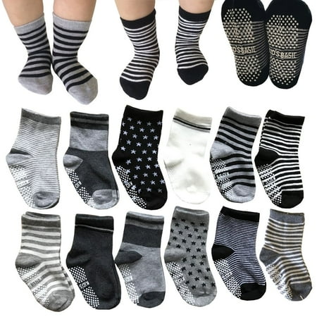 12 Pairs Non Skid Ankle Cotton Socks Baby Walker Boys Girls Toddler Anti Slip Stretch Knit Stripes Star Footsocks Sneakers Crew Socks With For 16-36 Months Baby
12 Pairs Non Skid Ankle Cotton Socks Baby Walker Boys Girls Toddler Anti Slip Stretch Knit Stripes Star Footsocks Sneakers Crew Socks With For 16-36 Months Baby
