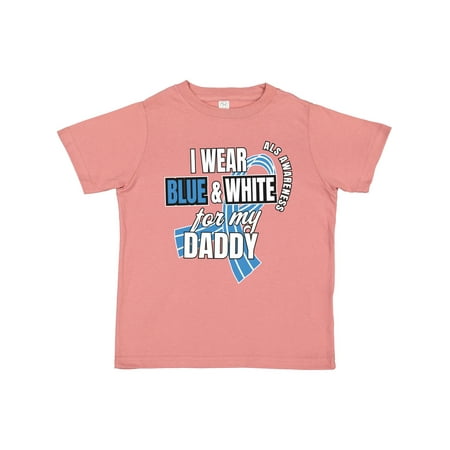 Inktastic I Wear Blue and White for My Daddy ALS Awareness Gift Toddler Boy or Toddler Girl T-Shirt
Inktastic I Wear Blue and White for My Daddy ALS Awareness Gift Toddler Boy or Toddler Girl T-Shirt