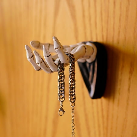 Teissuly White Skeleton Hand Wall Hook Hanging Bag Key Home Wall Entrance Decoration
Teissuly White Skeleton Hand Wall Hook Hanging Bag Key Home Wall Entrance Decoration