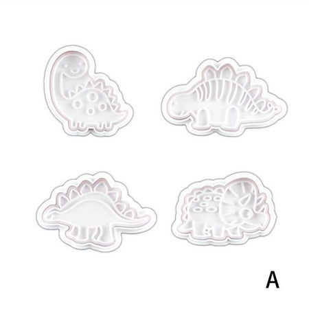 Dinosaur Cookie Cutter Molds For Baking Fondant Pastry Cake Tool Cookies W0T2