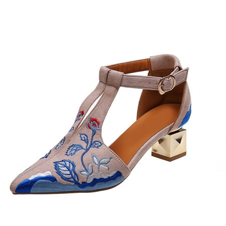 Women s Buckle T Strap Pointed Toe Chunky Heel Pumps Shoes Solid Color Work Fashion Office Wedding Spring
Women s Buckle T Strap Pointed Toe Chunky Heel Pumps Shoes Solid Color Work Fashion Office Wedding Spring