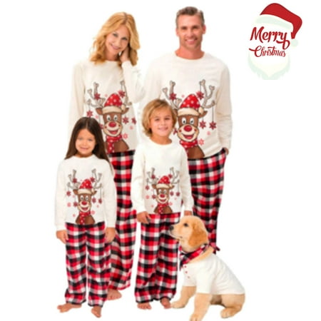 Family Christmas Pjs Matching Sets Tops and Long Pants Holiday Xmas Jammies Sleepwear for Family Adult Baby Kids
Family Christmas Pjs Matching Sets Tops and Long Pants Holiday Xmas Jammies Sleepwear for Family Adult Baby Kids