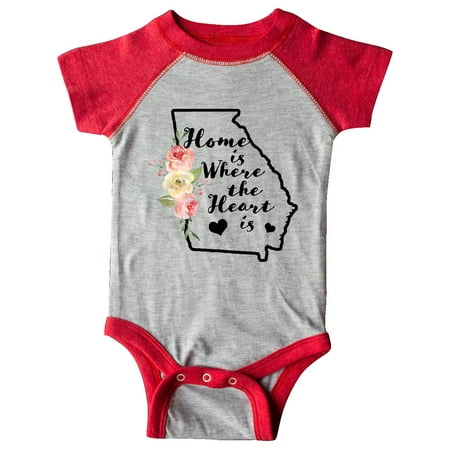 Inktastic Georgia Home Where the Heart is with Watercolor Floral Gift Baby Boy or Baby Girl Bodysuit
Inktastic Georgia Home Where the Heart is with Watercolor Floral Gift Baby Boy or Baby Girl Bodysuit