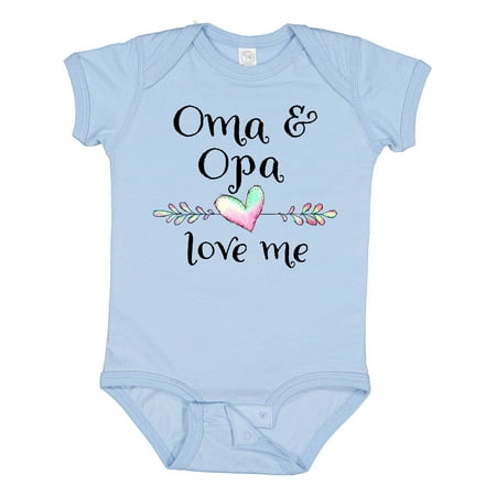 Inktastic Oma and Opa Love Me- Heart Grandchild Gift Baby Boy or Baby Girl Bodysuit
Inktastic Oma and Opa Love Me- Heart Grandchild Gift Baby Boy or Baby Girl Bodysuit