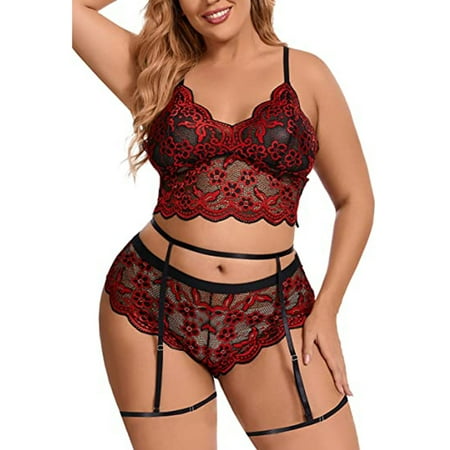 Lingerie for women valentines day gifts naughty womens lingerie push up corset Plus Size Sexy Women Lace Hollow Out Babydoll Underwear Sleepwear Intimates Thong With Garter Panty Lin
Lingerie for women valentines day gifts naughty womens lingerie push up corset Plus Size Sexy Women Lace Hollow Out Babydoll Underwear Sleepwear Intimates Thong With Garter Panty Lin