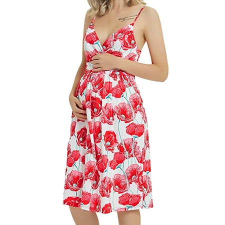 Tangnade pregnant costumes for women maternity dress Women Maternity Sleeveless Suspender Floral Sexy Vest Straps Dress
Tangnade pregnant costumes for women maternity dress Women Maternity Sleeveless Suspender Floral Sexy Vest Straps Dress