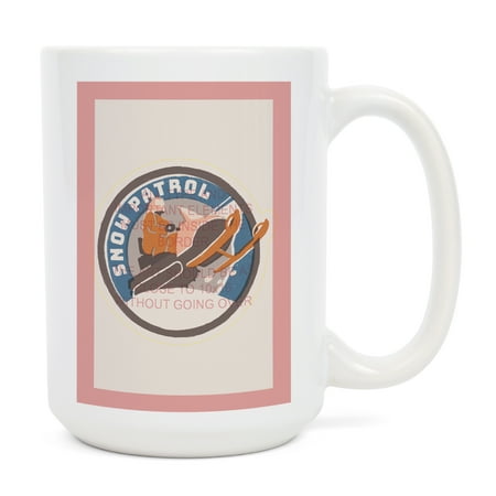 15 fl oz Ceramic Mug Snow Patrol Series Snow Patrol Contour Dishwasher & Microwave Safe
15 fl oz Ceramic Mug Snow Patrol Series Snow Patrol Contour Dishwasher & Microwave Safe